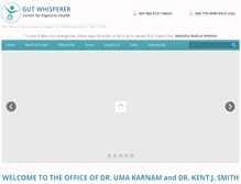 Tablet Screenshot of gutwhisperer.com